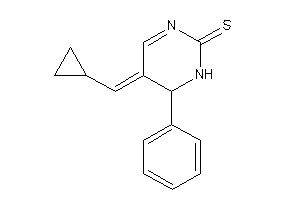 5-(cyclopropylmethylene)-6-phenyl-1,6-dihydropyrimidine-2-thione