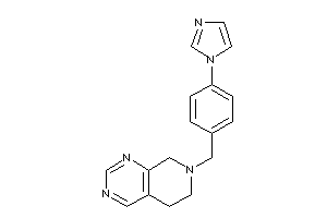 7-(4-imidazol-1-ylbenzyl)-6,8-dihydro-5H-pyrido[3,4-d]pyrimidine