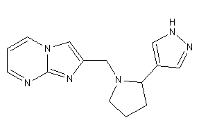 2-[[2-(1H-pyrazol-4-yl)pyrrolidino]methyl]imidazo[1,2-a]pyrimidine