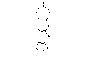 2-(1,4-diazepan-1-yl)-N-(1H-pyrazol-5-yl)acetamide