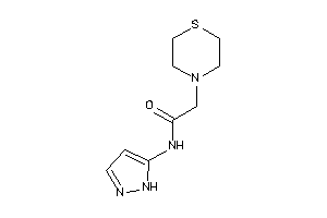 N-(1H-pyrazol-5-yl)-2-thiomorpholino-acetamide