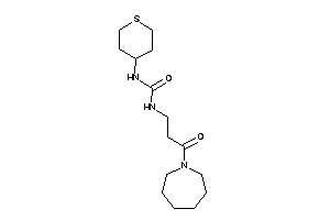 1-[3-(azepan-1-yl)-3-keto-propyl]-3-tetrahydrothiopyran-4-yl-urea