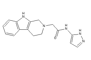 Image of N-(1H-pyrazol-5-yl)-2-(1,3,4,9-tetrahydro-$b-carbolin-2-yl)acetamide