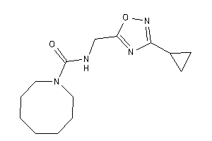 N-[(3-cyclopropyl-1,2,4-oxadiazol-5-yl)methyl]azocane-1-carboxamide