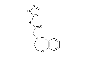 2-(3,5-dihydro-2H-1,4-benzoxazepin-4-yl)-N-(1H-pyrazol-5-yl)acetamide