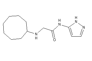 2-(cyclooctylamino)-N-(1H-pyrazol-5-yl)acetamide