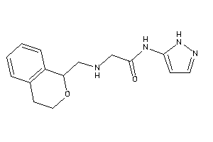 Image of 2-(isochroman-1-ylmethylamino)-N-(1H-pyrazol-5-yl)acetamide