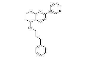 3-phenylpropyl-[2-(3-pyridyl)-5,6,7,8-tetrahydroquinazolin-5-yl]amine