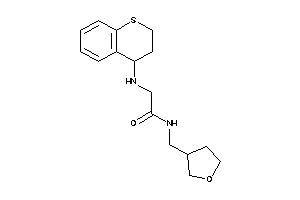 N-(tetrahydrofuran-3-ylmethyl)-2-(thiochroman-4-ylamino)acetamide