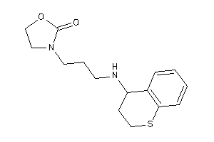 3-[3-(thiochroman-4-ylamino)propyl]oxazolidin-2-one