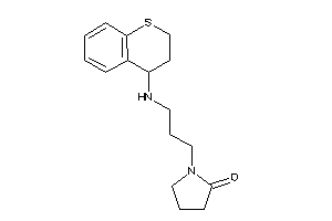 1-[3-(thiochroman-4-ylamino)propyl]-2-pyrrolidone