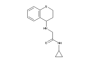 N-cyclopropyl-2-(thiochroman-4-ylamino)acetamide