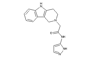 N-(1H-pyrazol-5-yl)-2-(1,3,4,5-tetrahydropyrido[4,3-b]indol-2-yl)acetamide