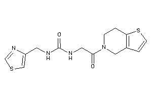 1-[2-(6,7-dihydro-4H-thieno[3,2-c]pyridin-5-yl)-2-keto-ethyl]-3-(thiazol-4-ylmethyl)urea