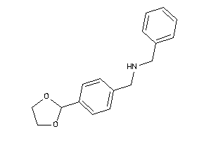 Benzyl-[4-(1,3-dioxolan-2-yl)benzyl]amine