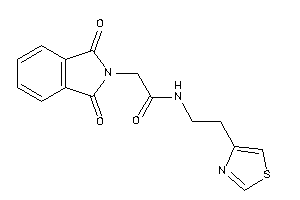 2-phthalimido-N-(2-thiazol-4-ylethyl)acetamide