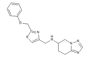 [2-(phenoxymethyl)thiazol-4-yl]methyl-(5,6,7,8-tetrahydro-[1,2,4]triazolo[1,5-a]pyridin-6-yl)amine