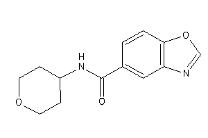 N-tetrahydropyran-4-yl-1,3-benzoxazole-5-carboxamide