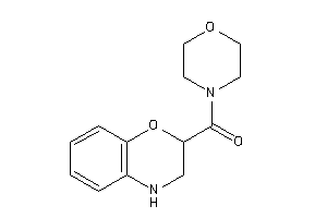 3,4-dihydro-2H-1,4-benzoxazin-2-yl(morpholino)methanone