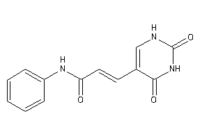 3-(2,4-diketo-1H-pyrimidin-5-yl)-N-phenyl-acrylamide