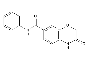 3-keto-N-phenyl-4H-1,4-benzoxazine-7-carboxamide