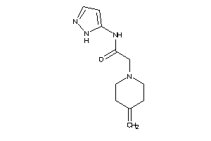 2-(4-methylenepiperidino)-N-(1H-pyrazol-5-yl)acetamide