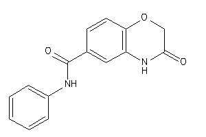 3-keto-N-phenyl-4H-1,4-benzoxazine-6-carboxamide