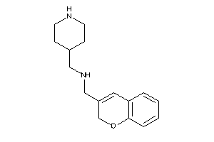 2H-chromen-3-ylmethyl(4-piperidylmethyl)amine