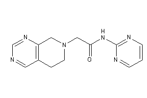 2-(6,8-dihydro-5H-pyrido[3,4-d]pyrimidin-7-yl)-N-(2-pyrimidyl)acetamide