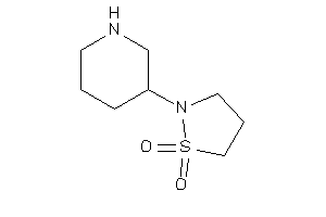 Image of 2-(3-piperidyl)-1,2-thiazolidine 1,1-dioxide