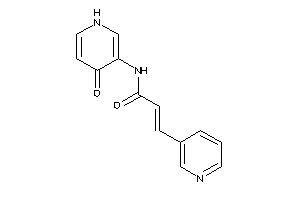 N-(4-keto-1H-pyridin-3-yl)-3-(3-pyridyl)acrylamide