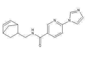 N-(5-bicyclo[2.2.1]hept-2-enylmethyl)-6-imidazol-1-yl-nicotinamide