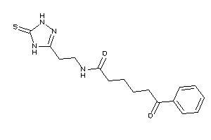 6-keto-6-phenyl-N-[2-(5-thioxo-1,4-dihydro-1,2,4-triazol-3-yl)ethyl]hexanamide