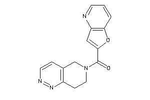 7,8-dihydro-5H-pyrido[4,3-c]pyridazin-6-yl(furo[3,2-b]pyridin-2-yl)methanone