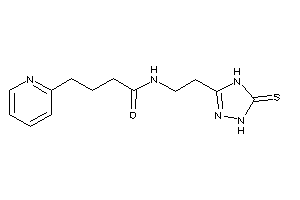 4-(2-pyridyl)-N-[2-(5-thioxo-1,4-dihydro-1,2,4-triazol-3-yl)ethyl]butyramide