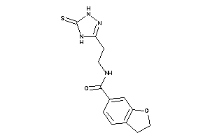 N-[2-(5-thioxo-1,4-dihydro-1,2,4-triazol-3-yl)ethyl]coumaran-6-carboxamide