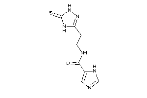 N-[2-(5-thioxo-1,4-dihydro-1,2,4-triazol-3-yl)ethyl]-1H-imidazole-5-carboxamide