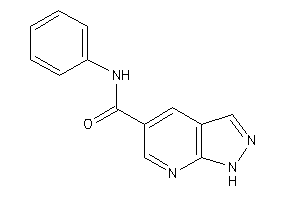 Image of N-phenyl-1H-pyrazolo[3,4-b]pyridine-5-carboxamide