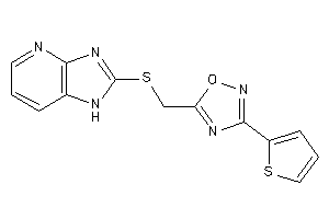 Image of 5-[(1H-imidazo[4,5-b]pyridin-2-ylthio)methyl]-3-(2-thienyl)-1,2,4-oxadiazole