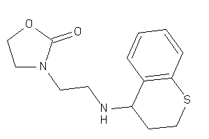 3-[2-(thiochroman-4-ylamino)ethyl]oxazolidin-2-one