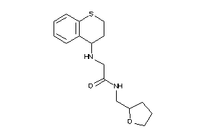 N-(tetrahydrofurfuryl)-2-(thiochroman-4-ylamino)acetamide