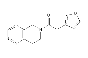 1-(7,8-dihydro-5H-pyrido[4,3-c]pyridazin-6-yl)-2-isoxazol-4-yl-ethanone