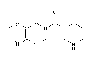 7,8-dihydro-5H-pyrido[4,3-c]pyridazin-6-yl(3-piperidyl)methanone