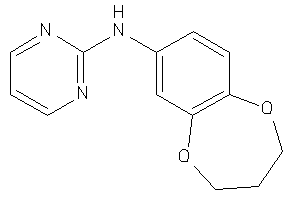 3,4-dihydro-2H-1,5-benzodioxepin-7-yl(2-pyrimidyl)amine