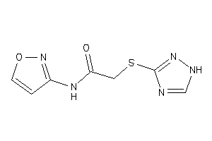 N-isoxazol-3-yl-2-(1H-1,2,4-triazol-3-ylthio)acetamide