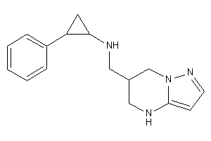 (2-phenylcyclopropyl)-(4,5,6,7-tetrahydropyrazolo[1,5-a]pyrimidin-6-ylmethyl)amine