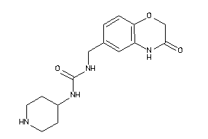 1-[(3-keto-4H-1,4-benzoxazin-6-yl)methyl]-3-(4-piperidyl)urea