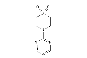 4-(2-pyrimidyl)-1,4-thiazinane 1,1-dioxide