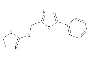 5-phenyl-2-[(2-thiazolin-2-ylthio)methyl]oxazole