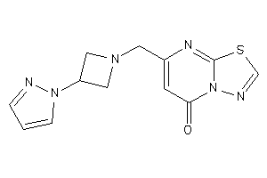 7-[(3-pyrazol-1-ylazetidin-1-yl)methyl]-[1,3,4]thiadiazolo[3,2-a]pyrimidin-5-one